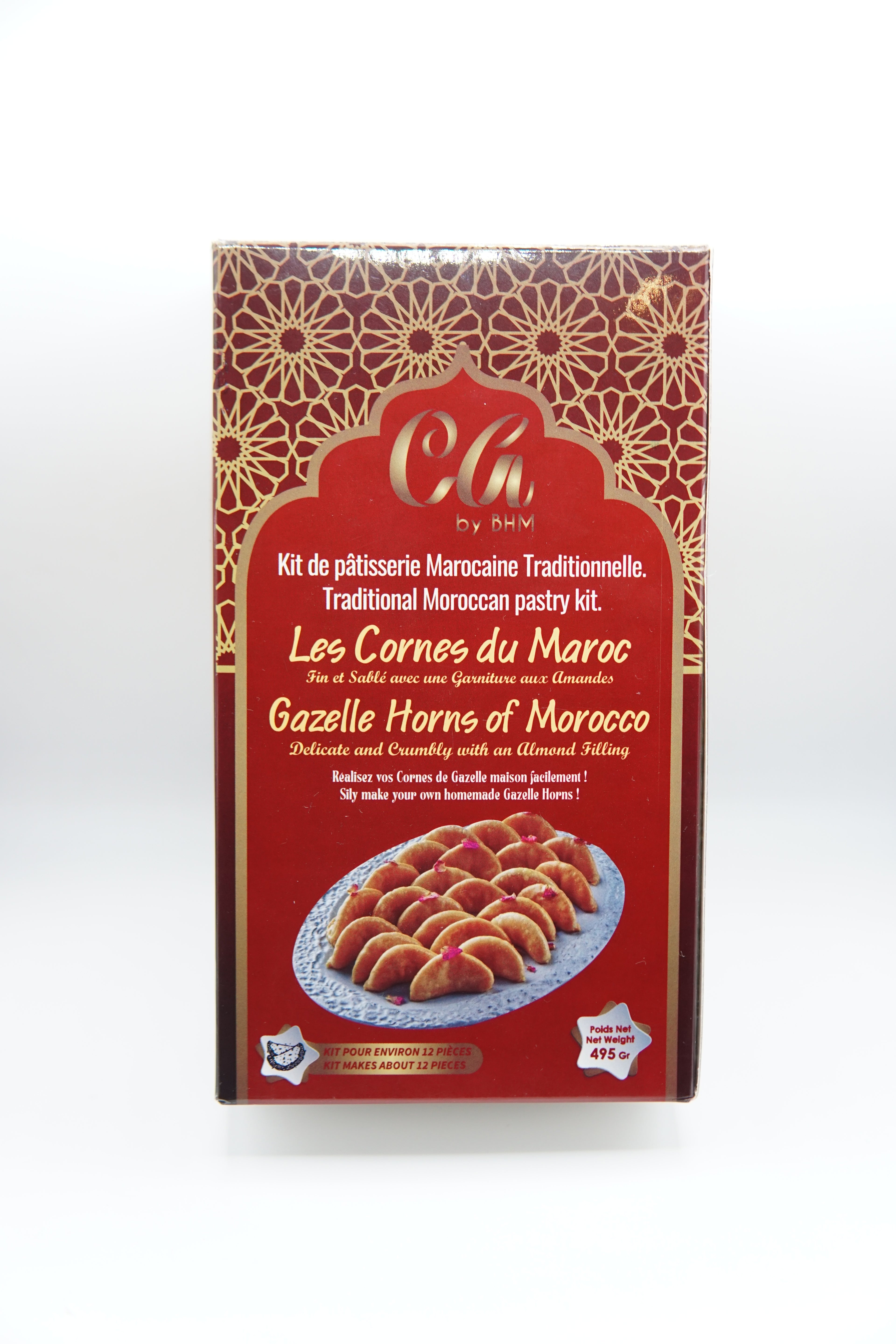 Kit de Pâtisserie Marocaine – Corne de Gazelle Gazelma by BHM